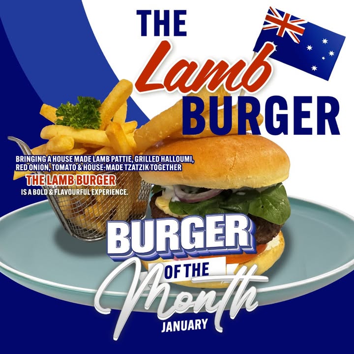 Featured image for “Have you tried our delicious Burger of the Month yet?”